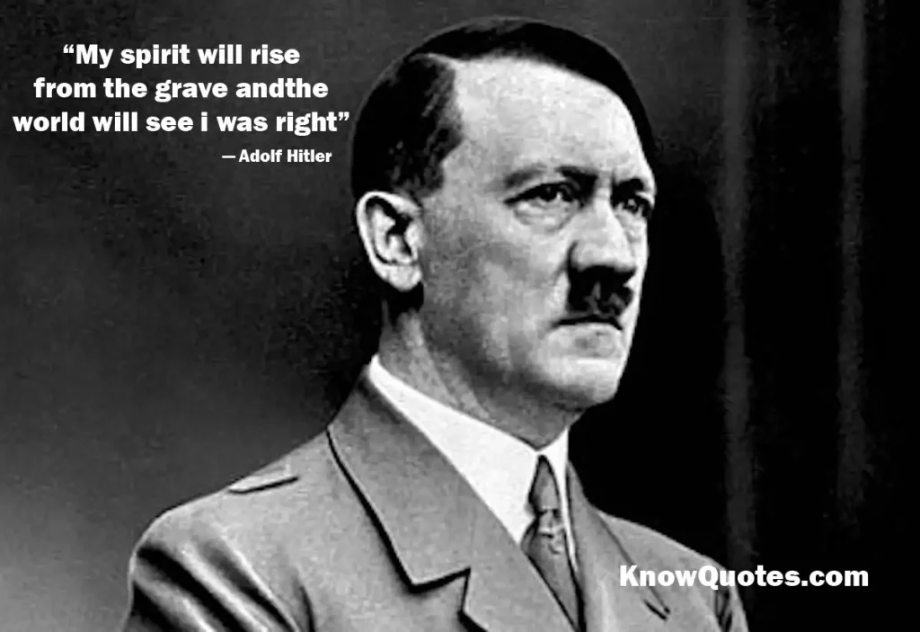 Surprising Hitler Quotes