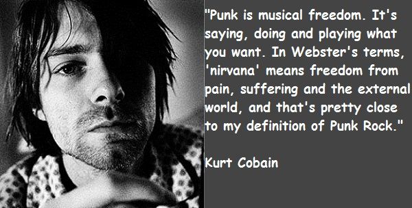 Kurt Cobain Quotes From Songs
