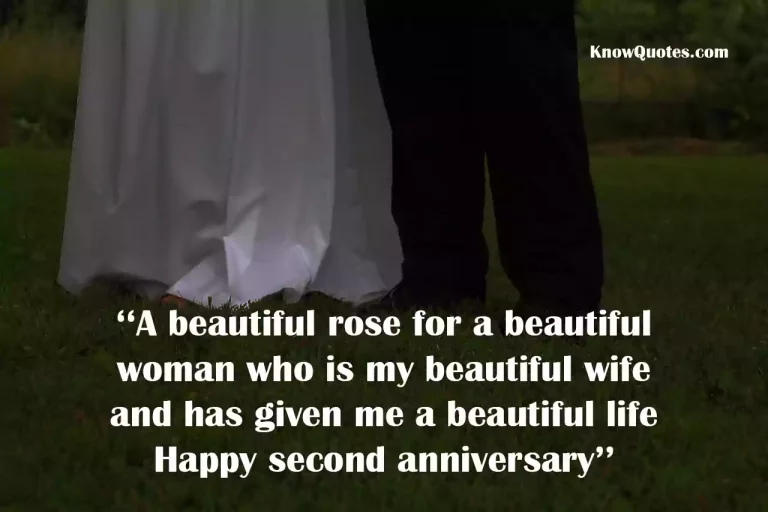 2nd Wedding Anniversary Quotes