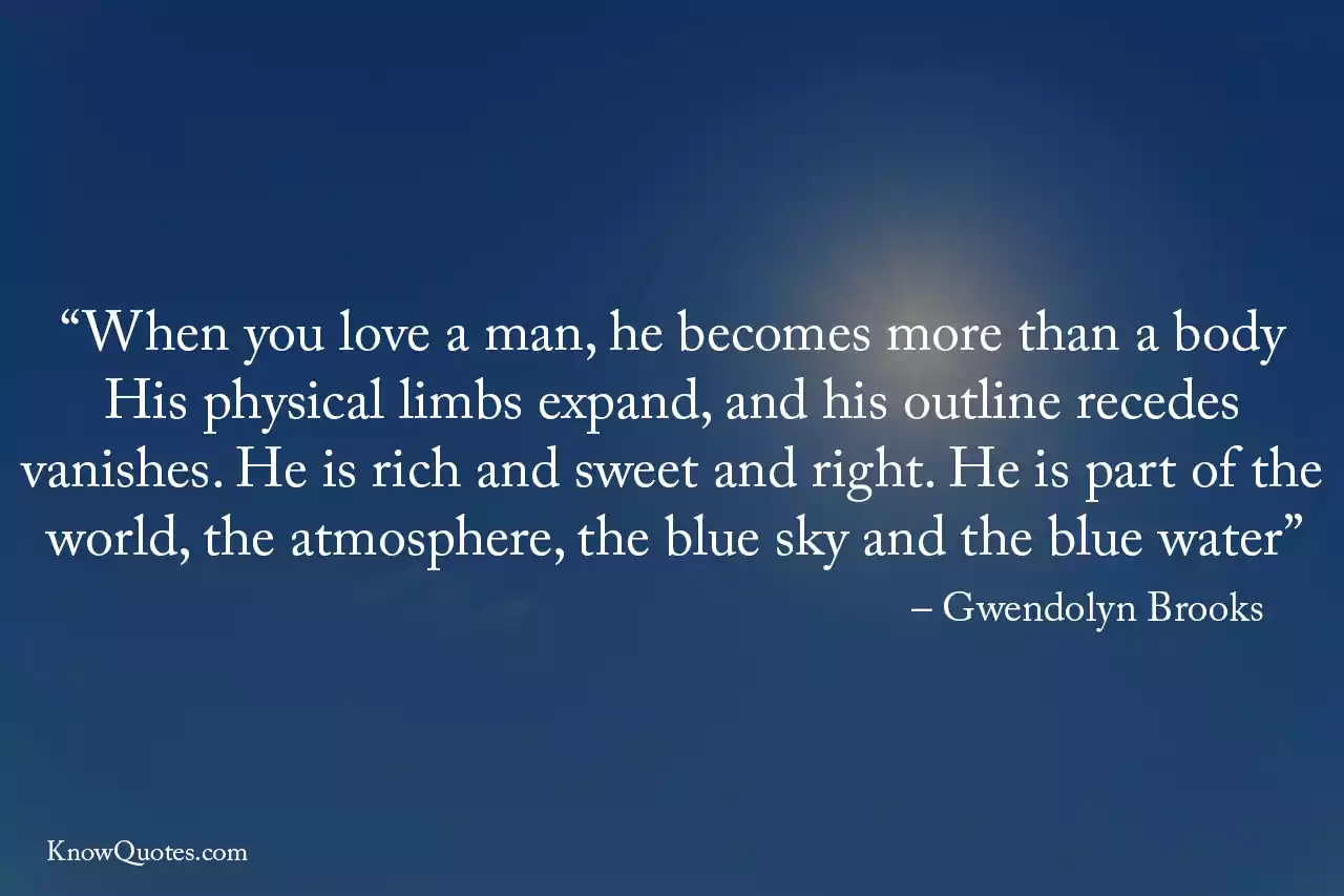 Light Blue Inspirational Quotes