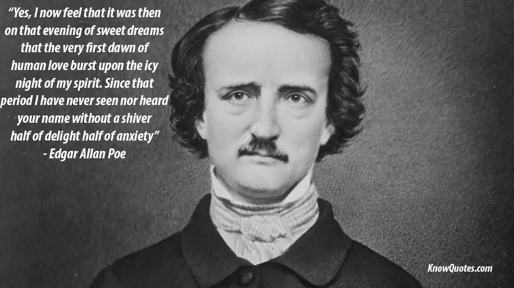 Edgar Allan Poe Love Quotes From the Raven