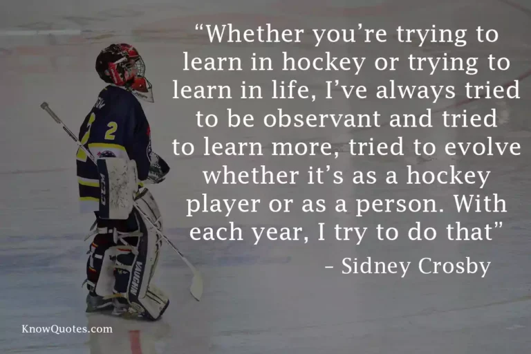 35 Best Inspirational Hockey Quotes