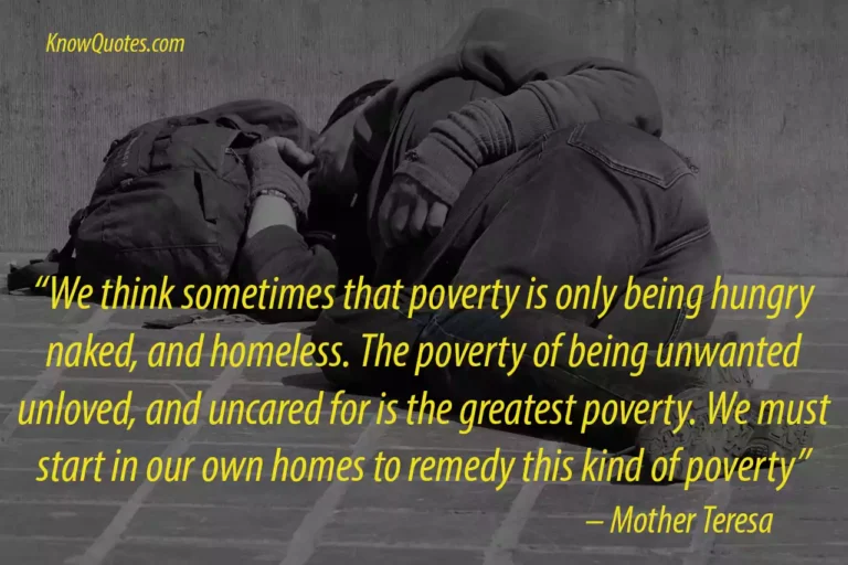 Inspirational Quotes for Homeless