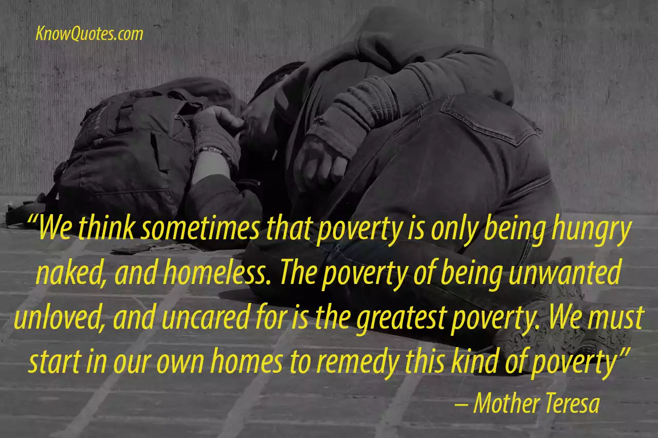 Inspirational Quotes for Homeless Person