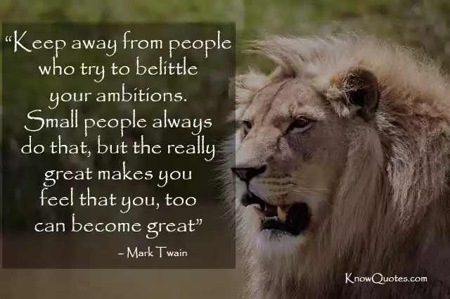 Inspirational Strength Lion Quotes