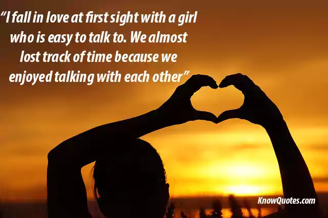 Love at First Sight Quotes for Him