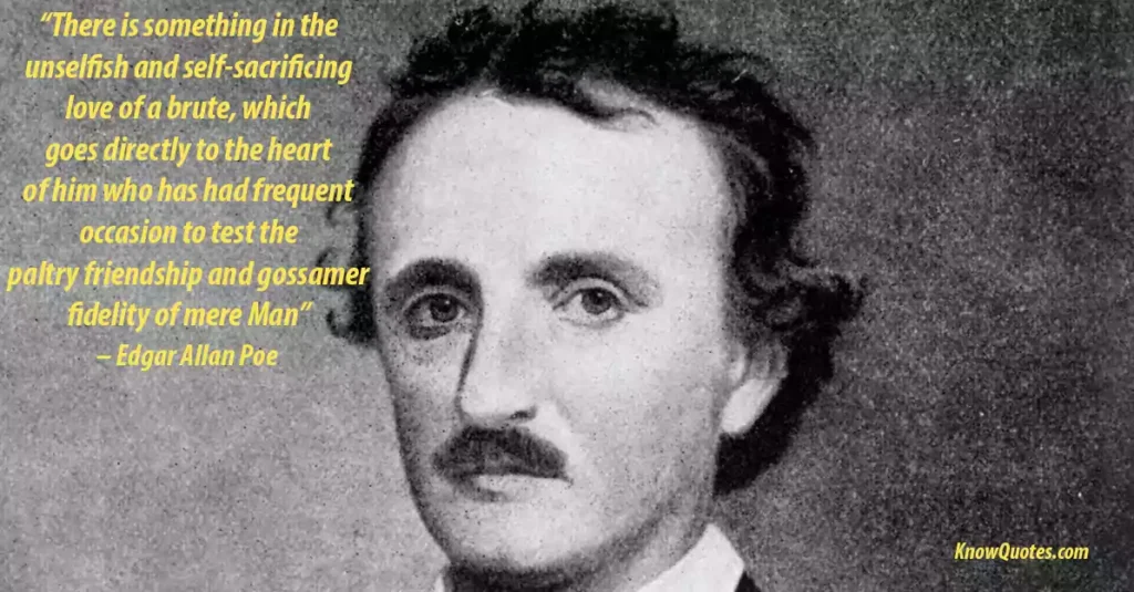 Edgar Allan Poe Quotes About Love