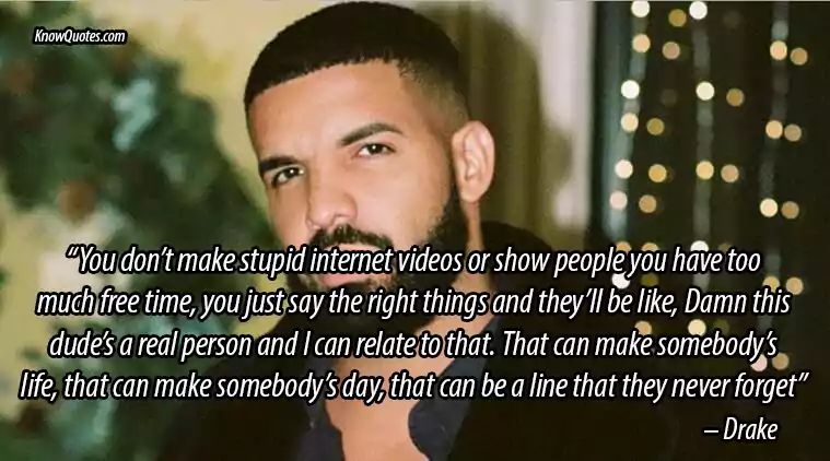 Best 49 Drake Friendship Quotes