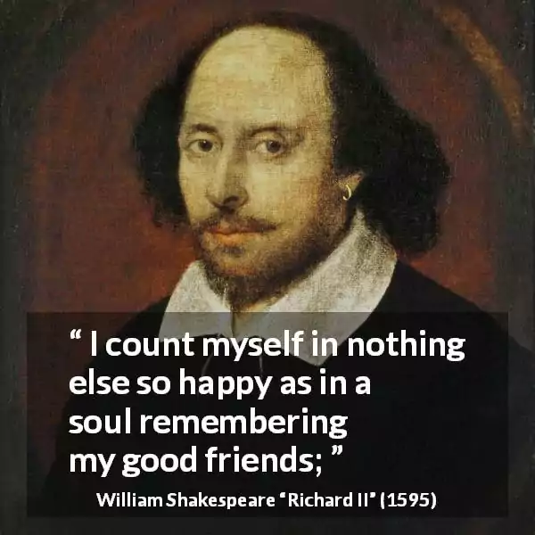 Shakespeare Friendship Quotes From Plays