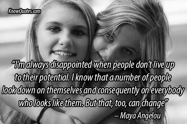 Maya Angelou Quote on Friendship