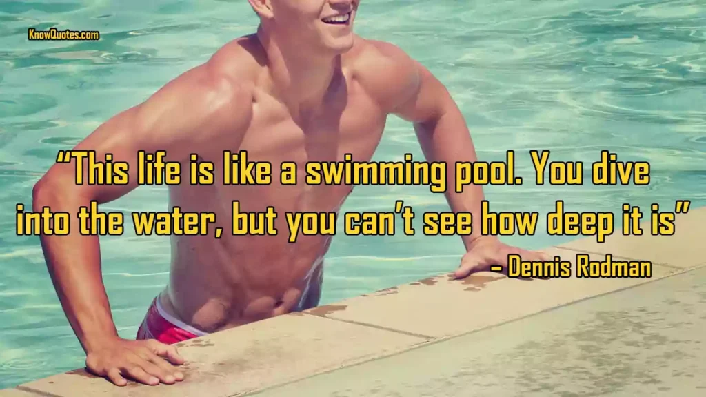 Swimming Quotes Funny Inspirational