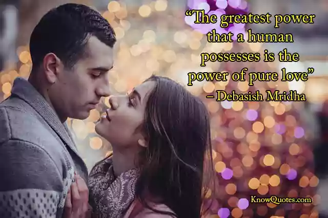 Pure Love Quotes in English
