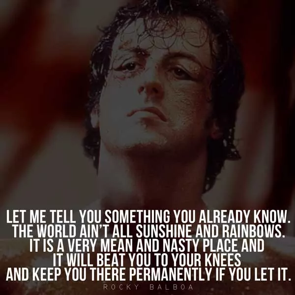 Inspirational Rocky Speech