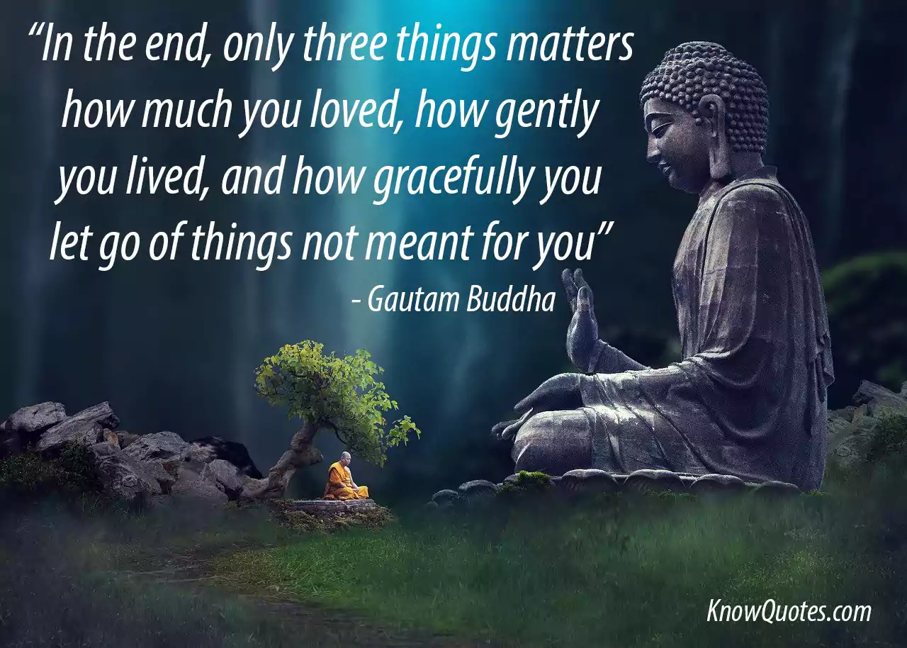 Buddha Positive Quotes in English