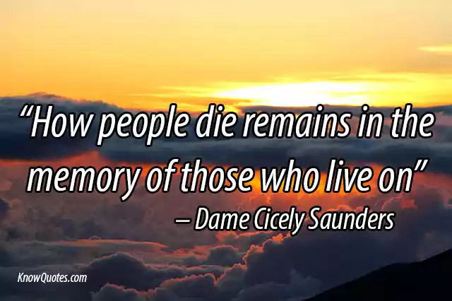 Inspirational Quotes About Death and Life