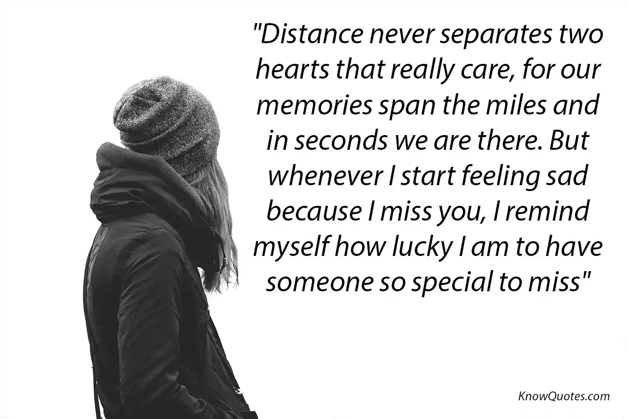Long Distance Relationship Quotes Sad