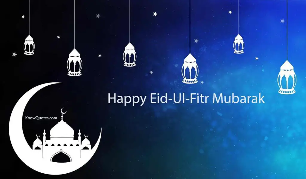 Happy Eid-Ul-Fitr Mubarak