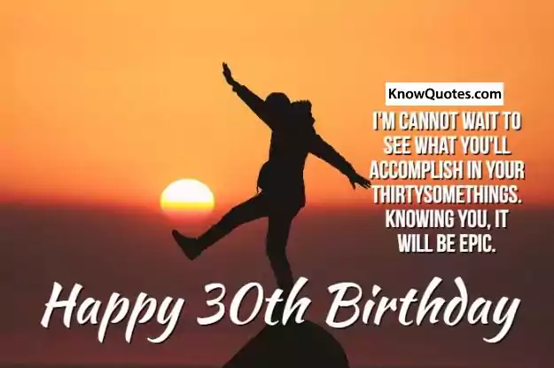 30TH Birthday Quotes for Her