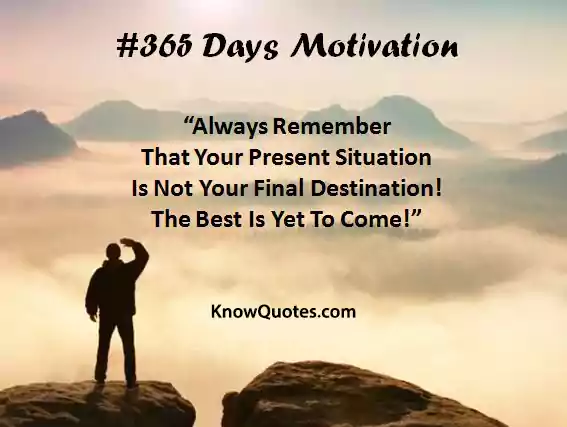 365 days motivational quotes