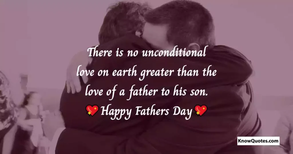 The Love of a Father Quotes