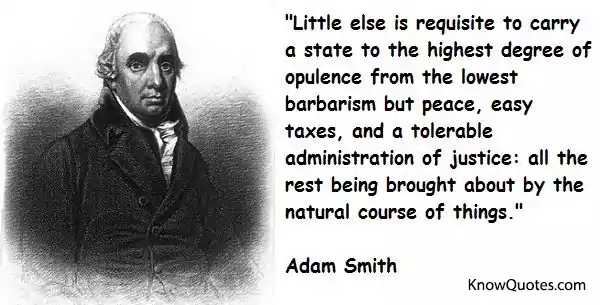Adam Smith Quotes Government