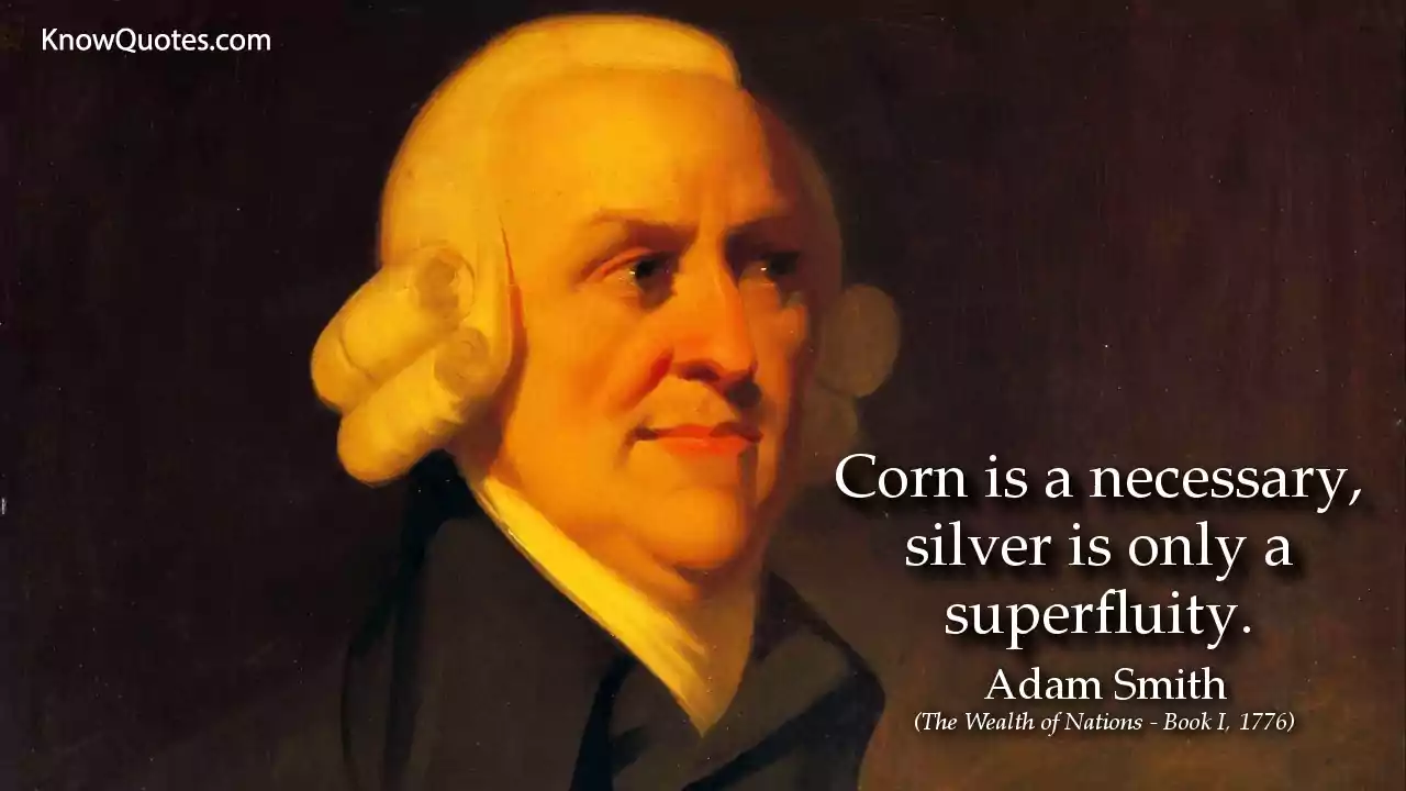 Adam Smith Quotes on Laissez Faire