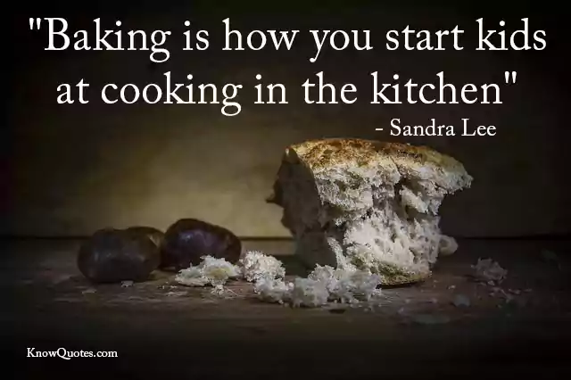 Baking Quotes Goodreads