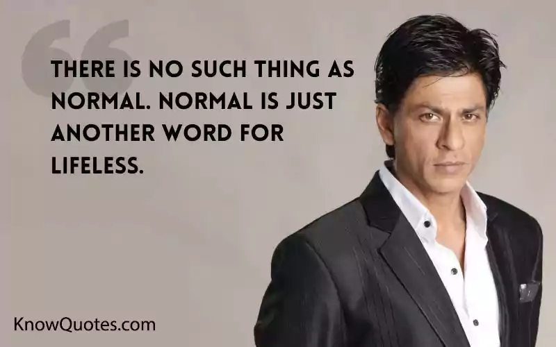 Shahrukh Khan Quotes on Success