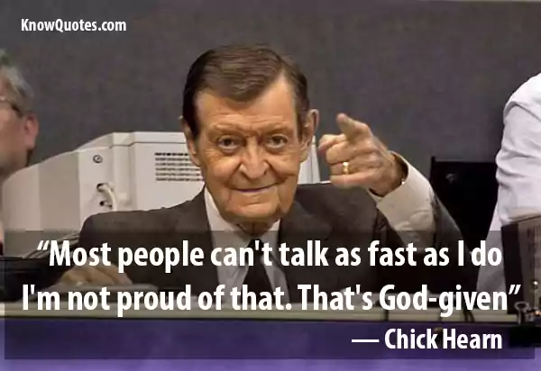 Chick Hearn Phrases
