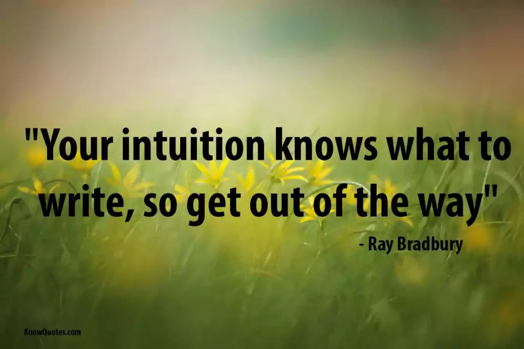 Intuition Quotes and Sayings