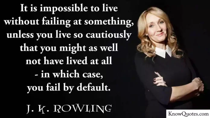 JK Rowling Quote About Life