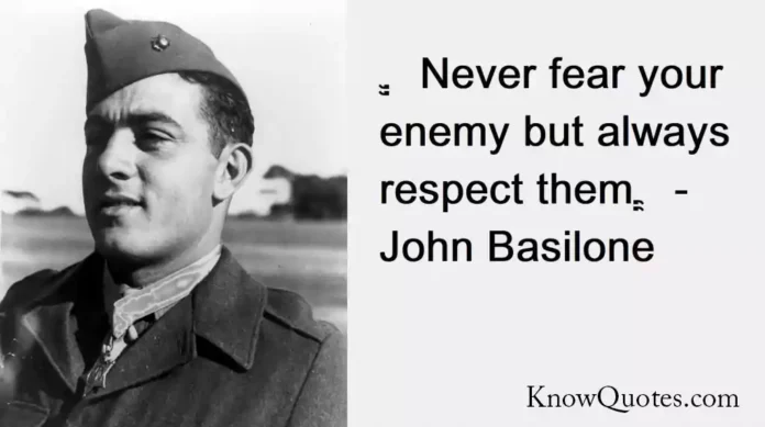 John Basilone Famous Quotes