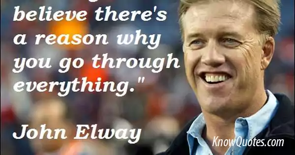 Best John Elway Quotes