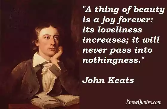 John Keats Quotes About Love