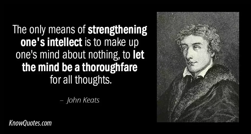 John Keats Quotes on Nature