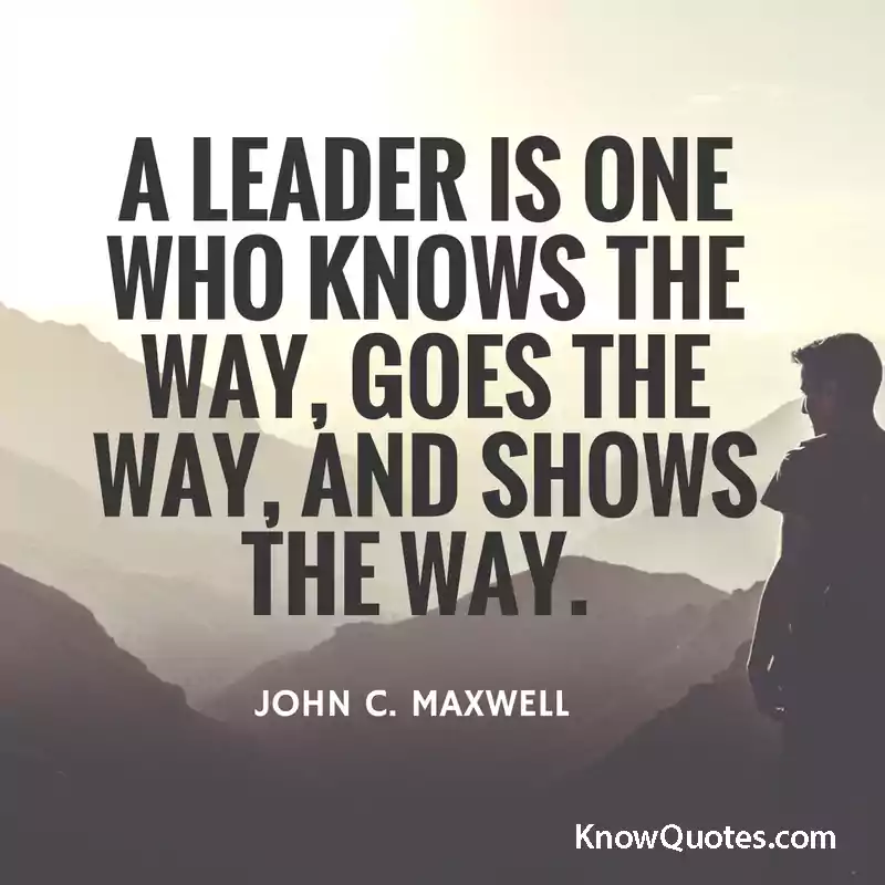 Lead By Example Quotes | KnowQuotes.com