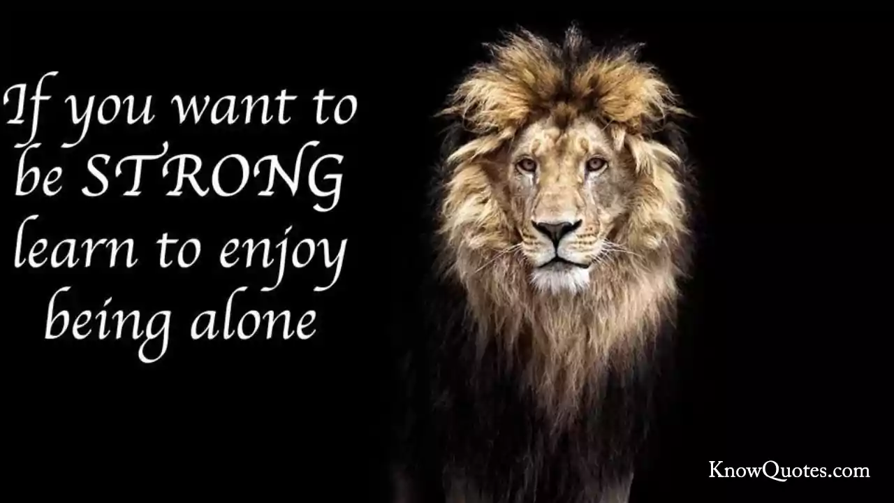 Lion Quotes in English
