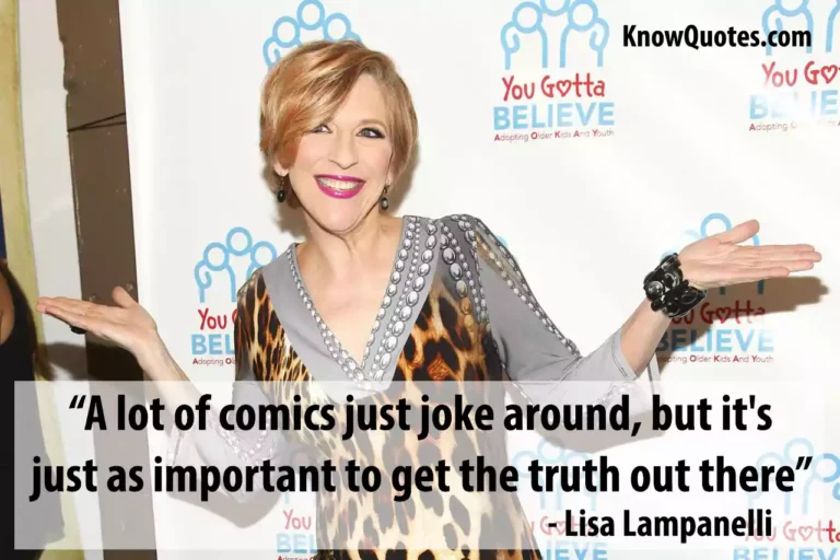 Lisa Lampanelli Quotes