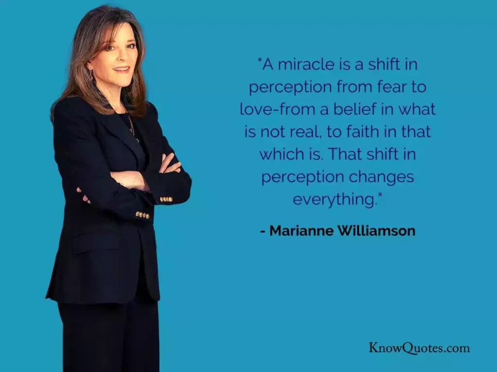 Marianne Williamson Quotes on Love
