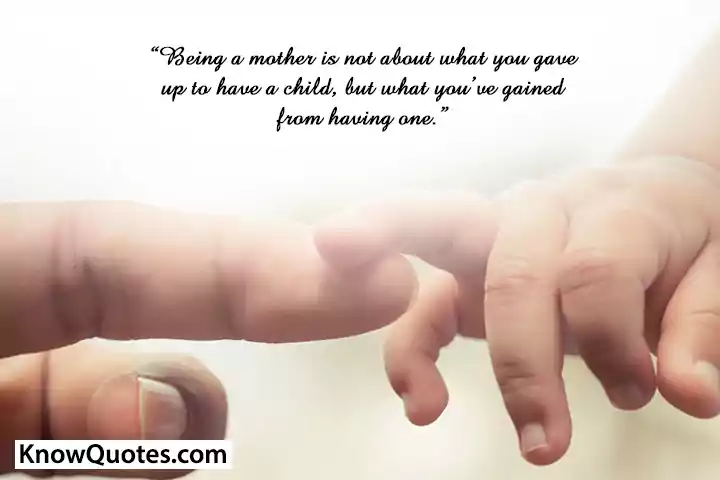 New Mother Quotes for Daughter
