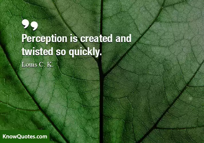 Perception Quotes and Sayings