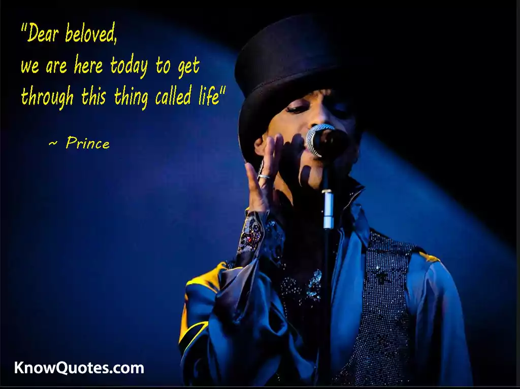 Prince Quotes From Songs