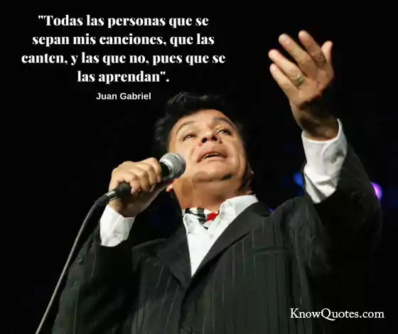 Quotes by Juan Gabriel