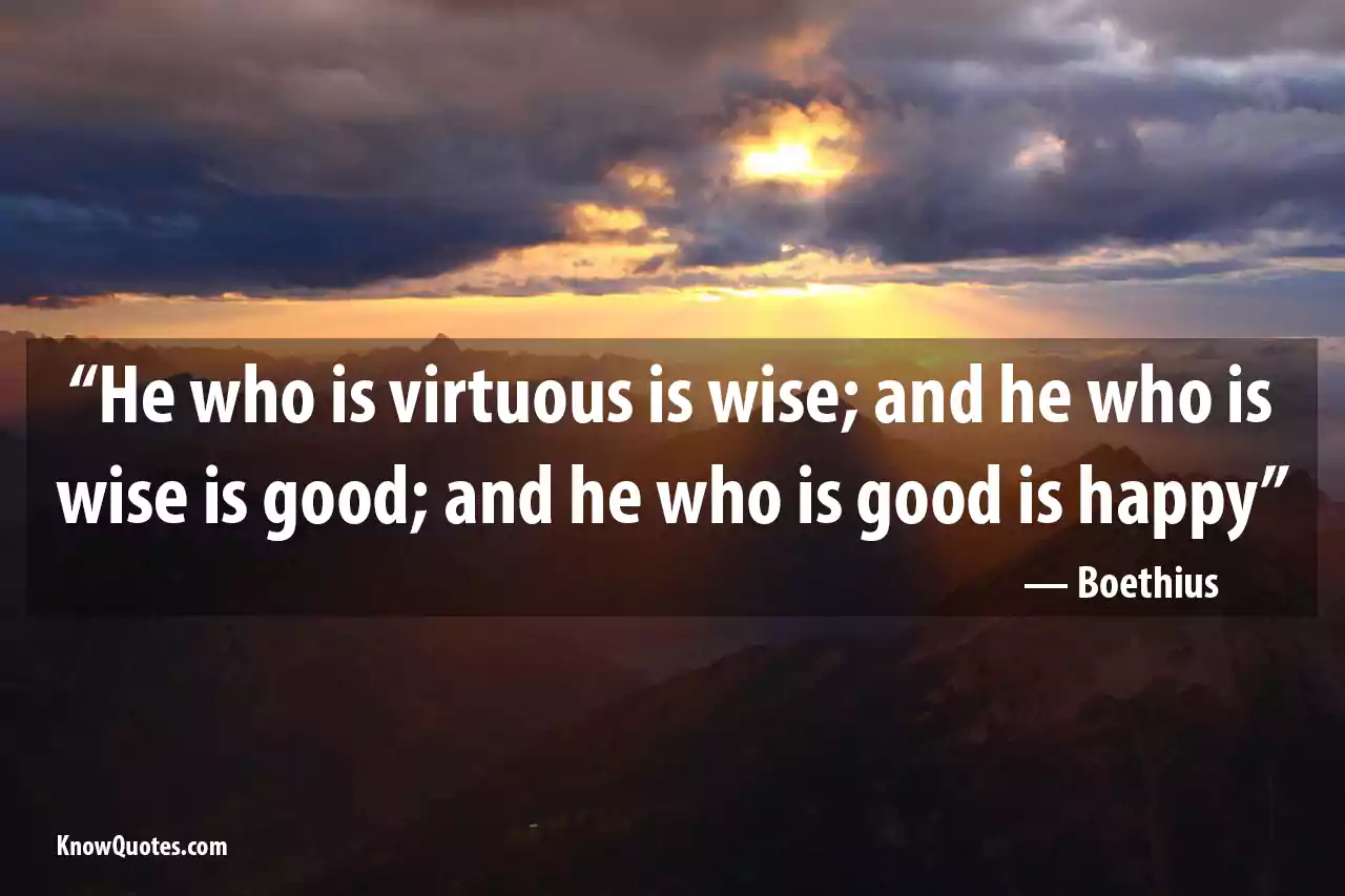 Boethius Quotes
