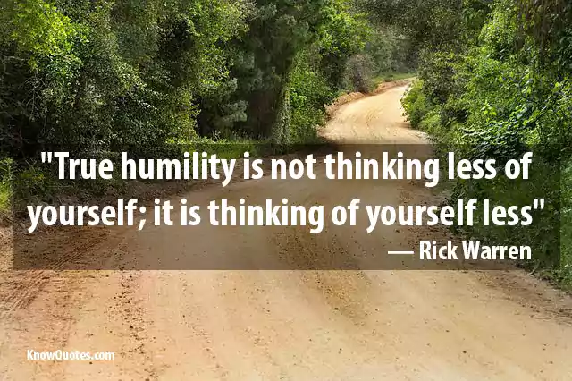 Quotes on Humbleness
