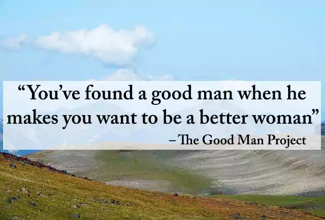 Finding a Good Man Quotes