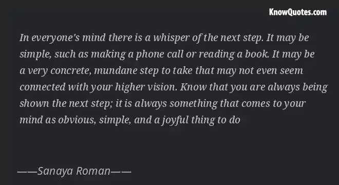 Sanaya Roman Quotes