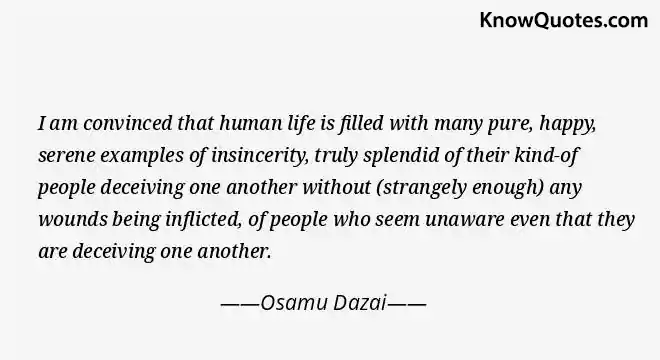 Dazai Osamu Bsd Quotes