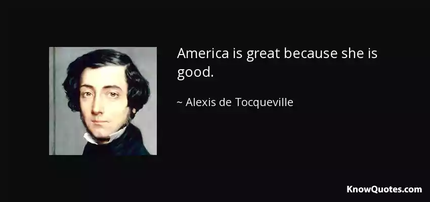 Alexis de Tocqueville Quotes on Slavery
