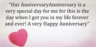 Anniversary Quotes for Husbands